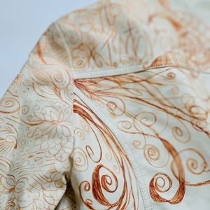 Sensei Star Ivory Biker Jacket